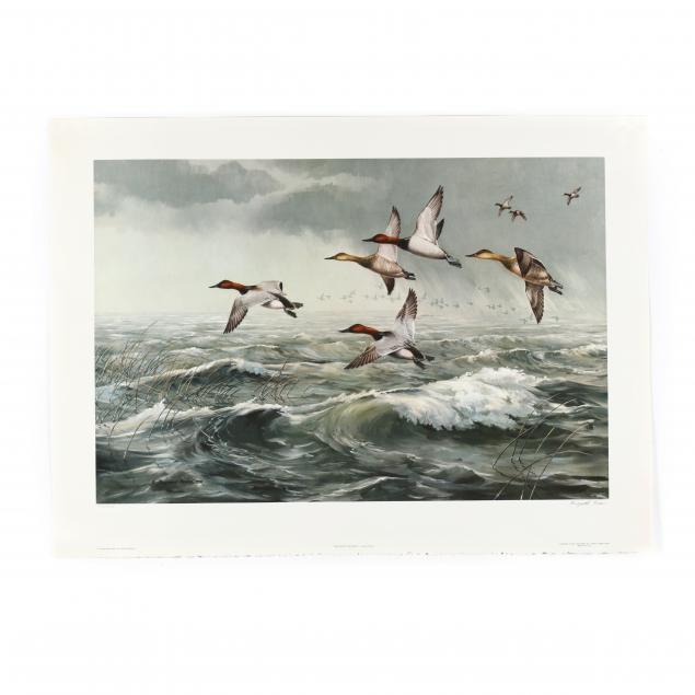 maynard-reece-ia-1920-2020-i-rough-water-canvasbacks-i