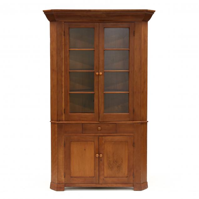 southern-chippendale-cherry-corner-cupboard