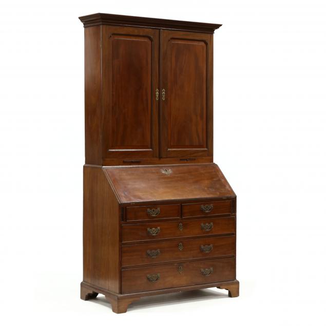 george-iii-mahogany-secretary-bookcase