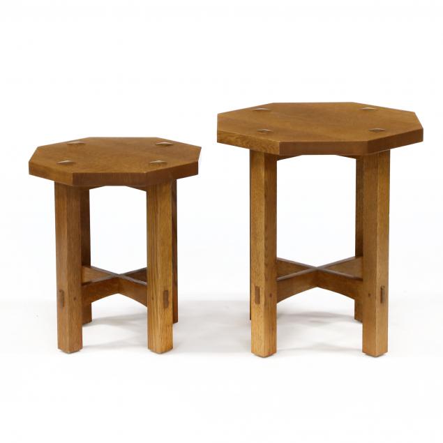 stickley-two-mission-oak-diminutive-side-tables