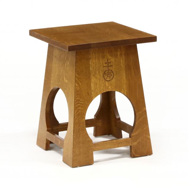 stickley-roycrofters-mission-oak-side-table