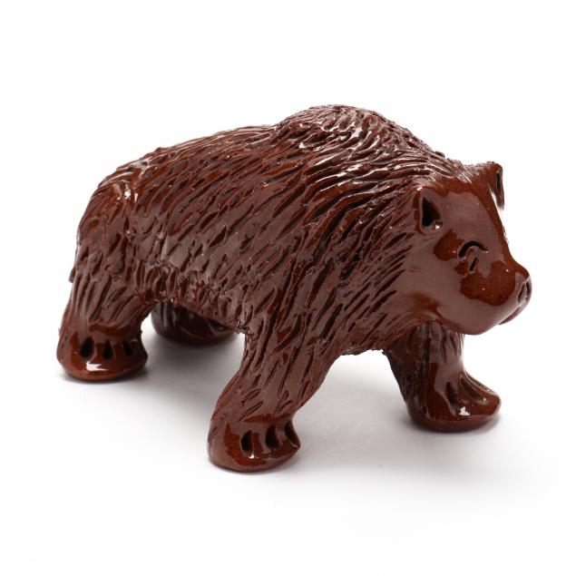 nc-folk-pottery-billy-ray-hussey-standing-bear