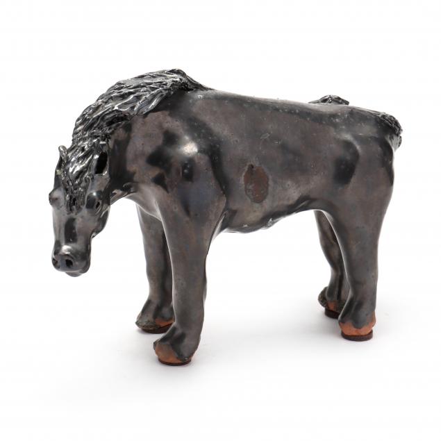 nc-folk-pottery-billy-ray-hussey-standing-horse