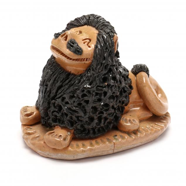 nc-folk-pottery-billy-ray-hussey-lion