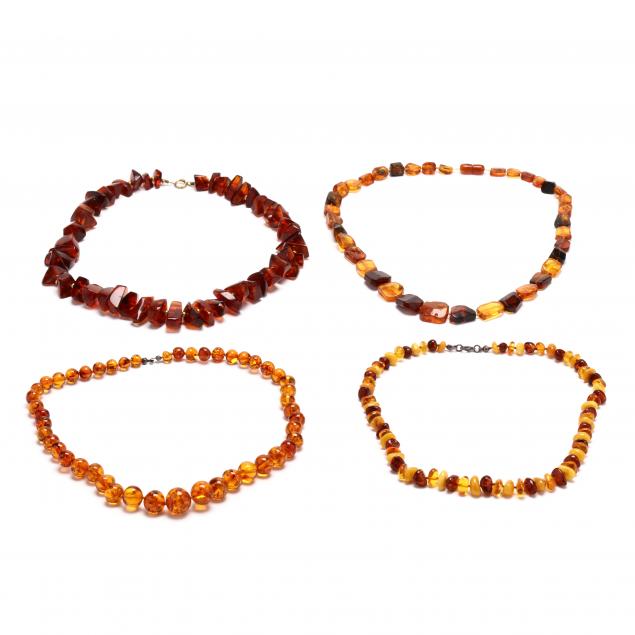 four-amber-bead-necklaces