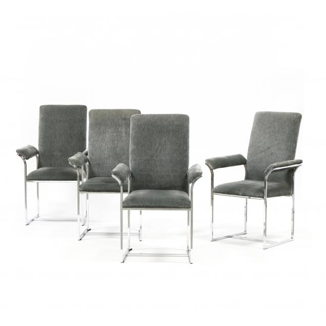 milo-baughman-set-of-four-steel-arm-chairs