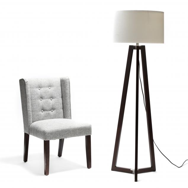 contemporary-floor-lamp-and-club-chair