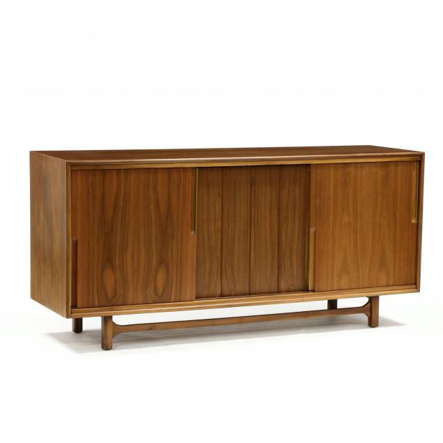 a-mid-century-walnut-and-brass-credenza