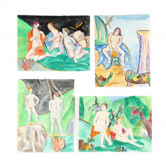tony-siani-ny-1939-1995-four-figurative-compositions