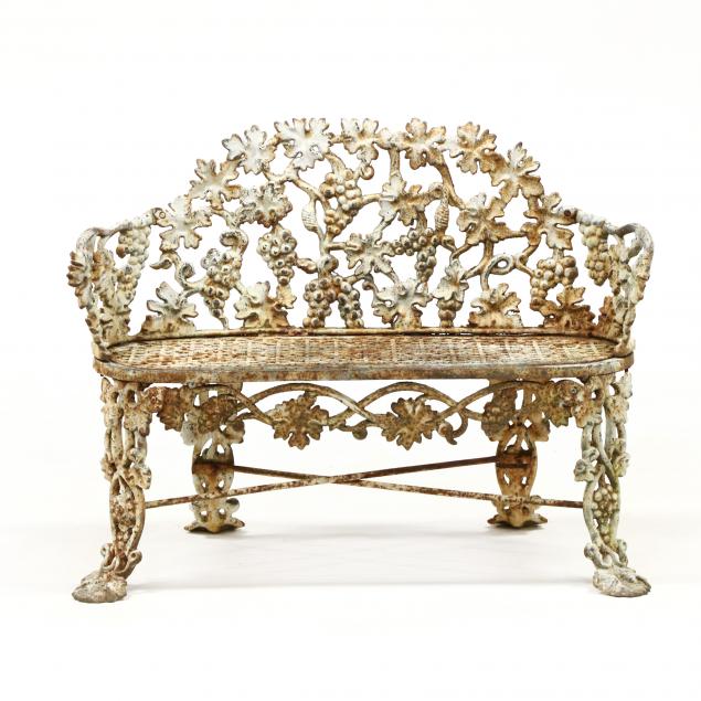 victorian-cast-iron-i-grapevine-i-garden-bench