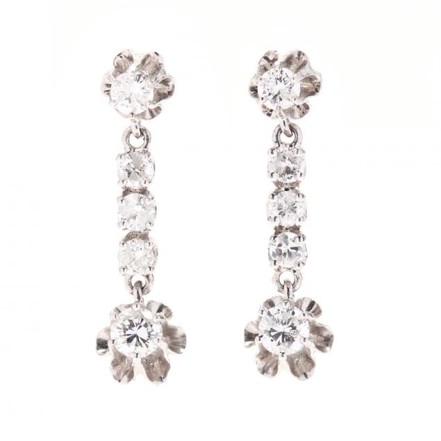 pair-of-white-gold-and-diamond-dangle-earrings