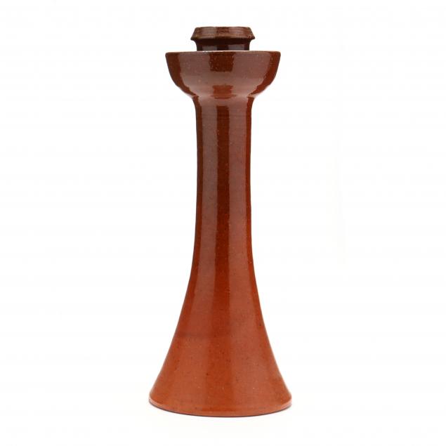 nc-pottery-ben-owen-master-potter-candlestick