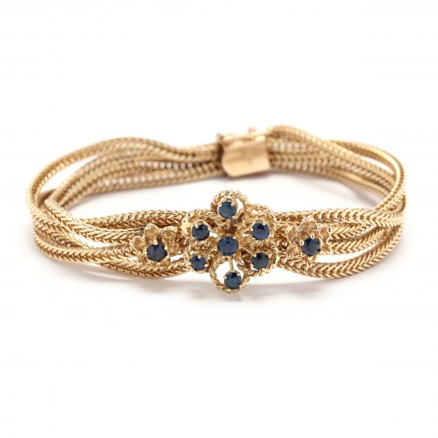 14kt-gold-and-sapphire-bracelet