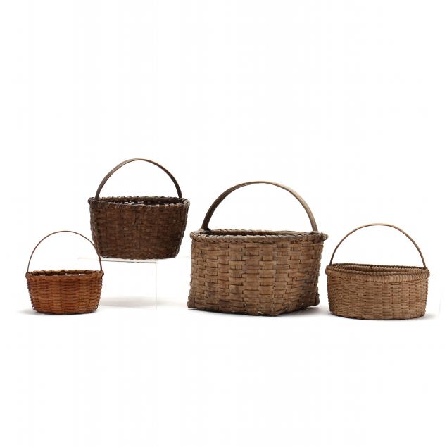 four-antique-baskets