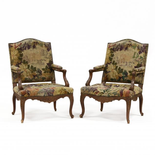 pair-of-louis-xv-style-needlepoint-upholstered-oversized-fauteuil