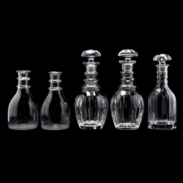 five-glass-decanters