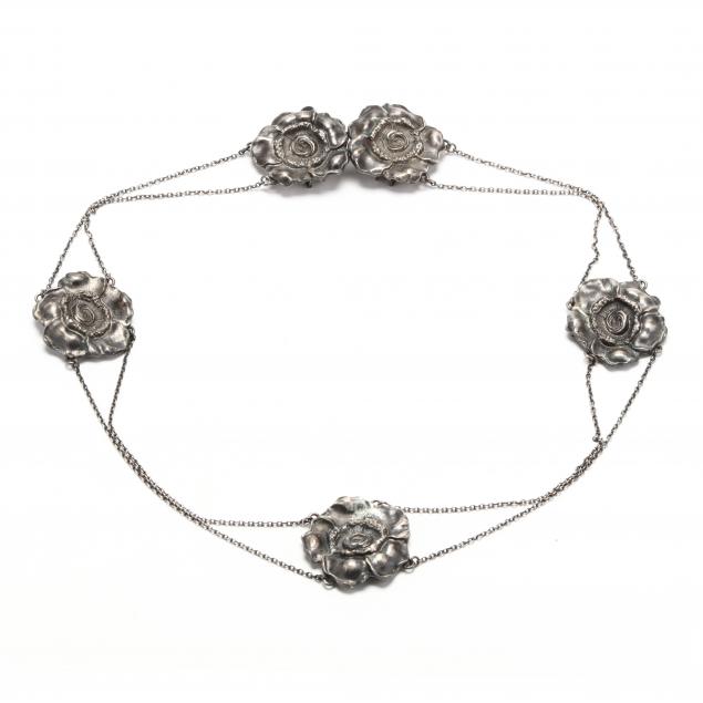 sterling-silver-floral-motif-belt