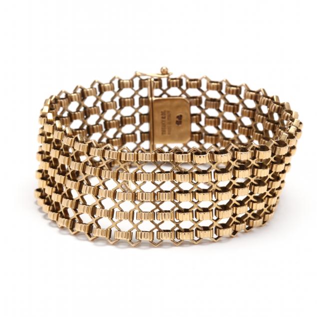 vintage-18kt-gold-bracelet-tiffany-co