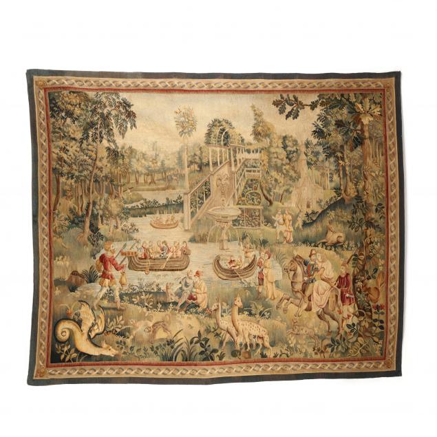 antique-continental-scenic-tapestry