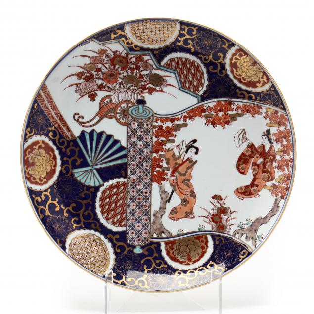 a-large-japanese-imari-porcelain-charger
