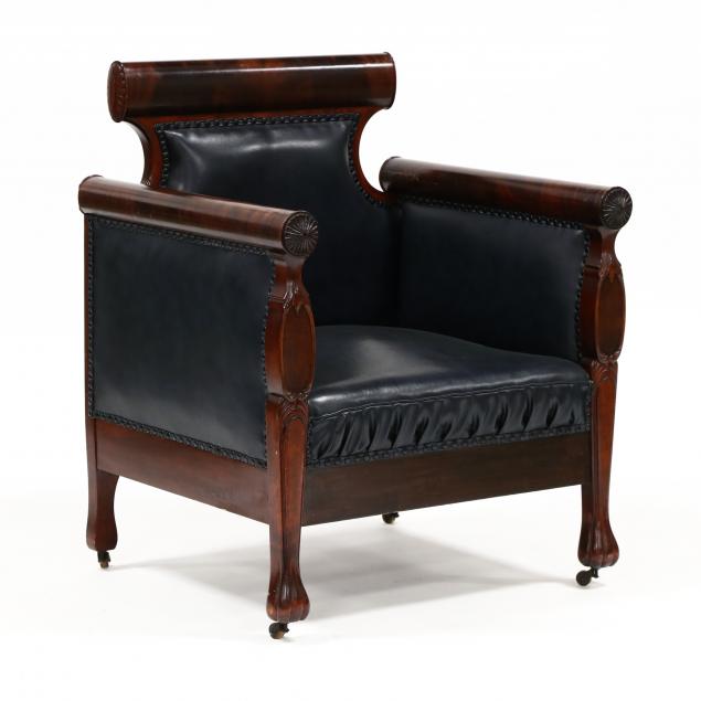 late-classical-mahogany-library-chair