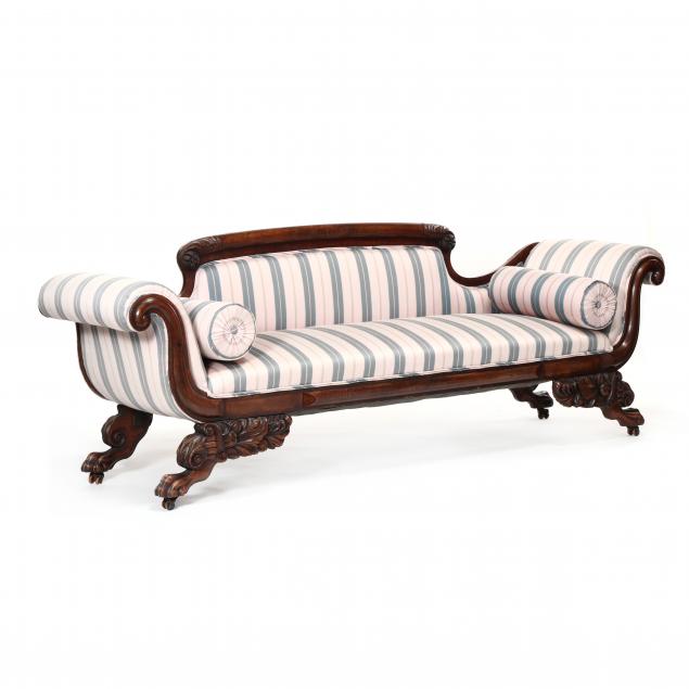 american-classical-carved-mahogany-sofa