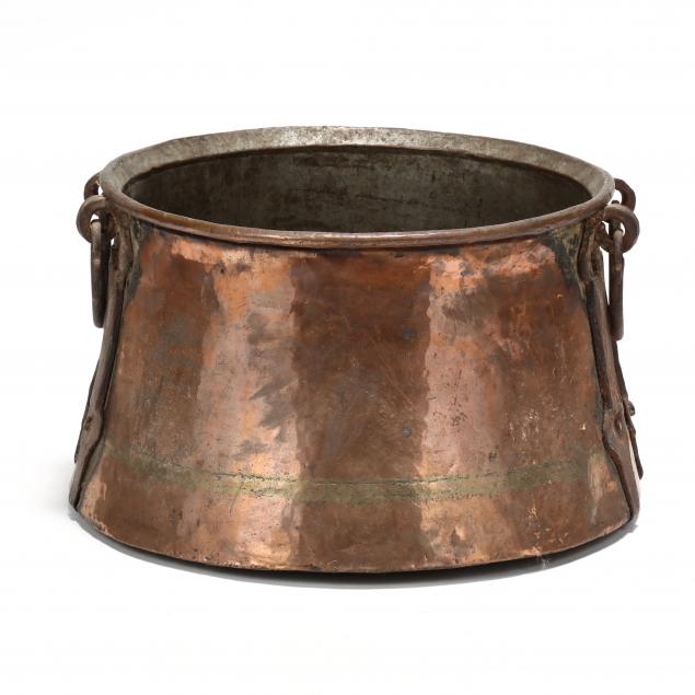 large-antique-copper-cauldron