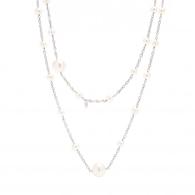 18kt-white-gold-pearl-station-necklace