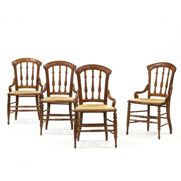 set-of-four-victorian-carved-walnut-chairs