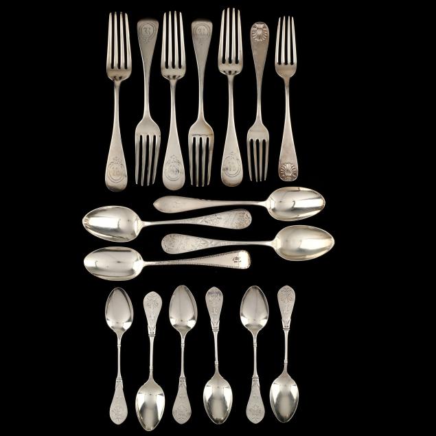 a-collection-of-american-sterling-silver-flatware