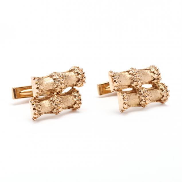 14kt-gold-bamboo-cufflinks