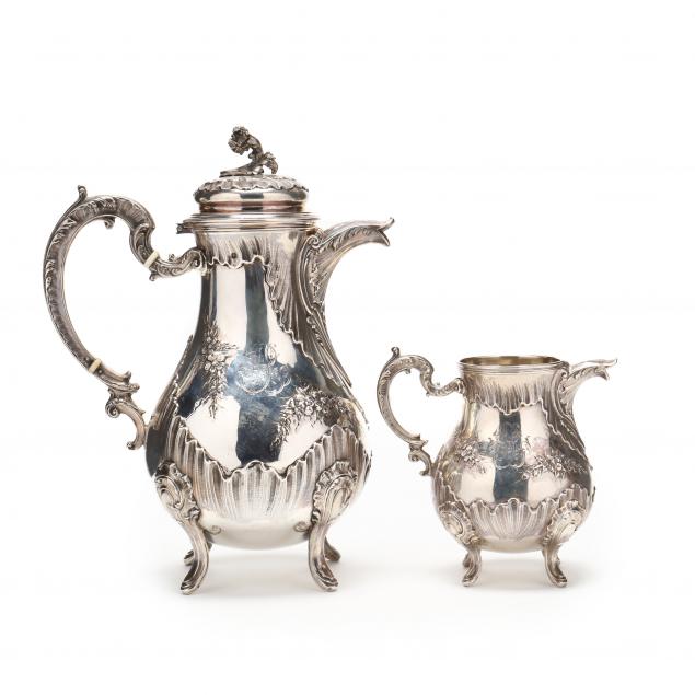 french-1st-standard-silver-coffee-pot-and-creamer-mark-of-adolphe-boulenger