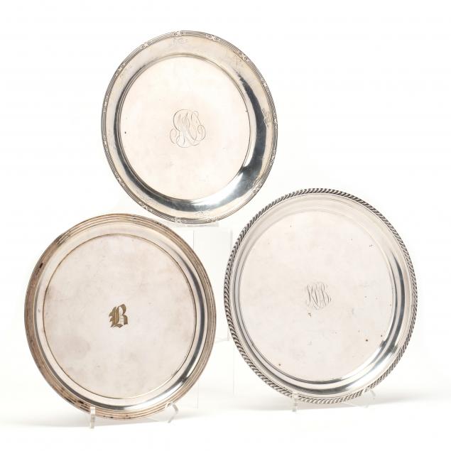 three-sterling-silver-and-silverplate-cake-plates