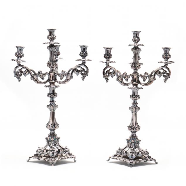 a-large-pair-of-early-victorian-silverplate-candelabra