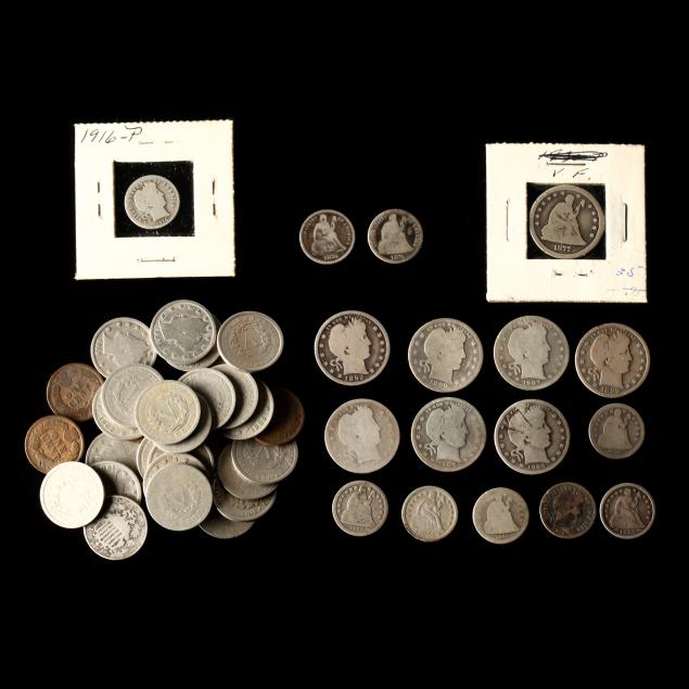group-of-circulated-19th-and-early-20th-century-u-s-coins