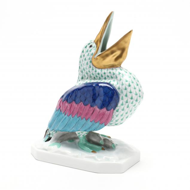 herend-porcelain-large-pelican