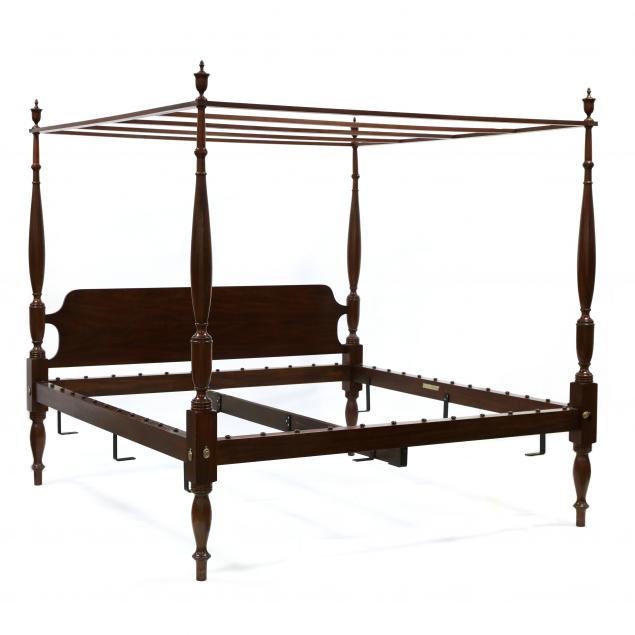 henkel-harris-federal-style-mahogany-king-size-bed-with-tester