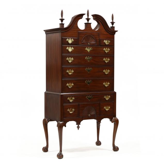 henkel-harris-queen-anne-style-mahogany-highboy