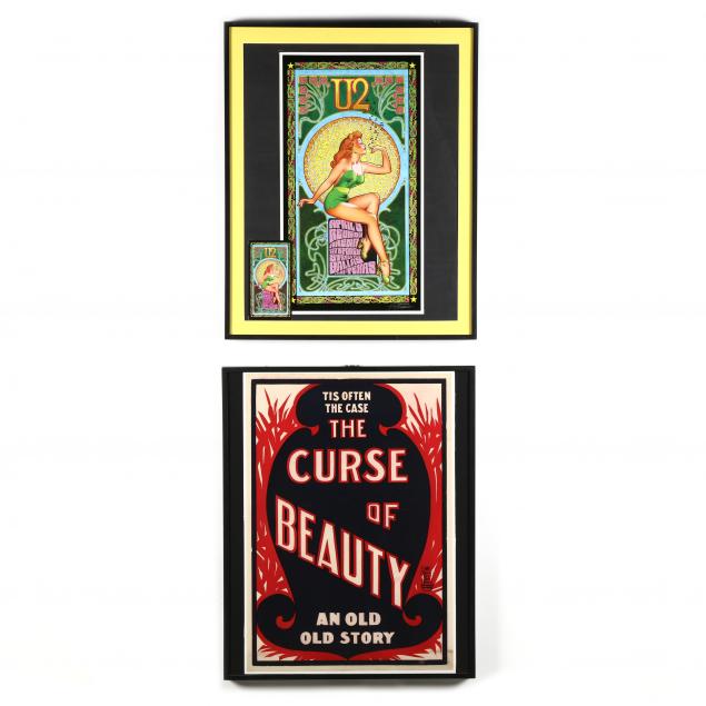 two-vintage-advertising-posters