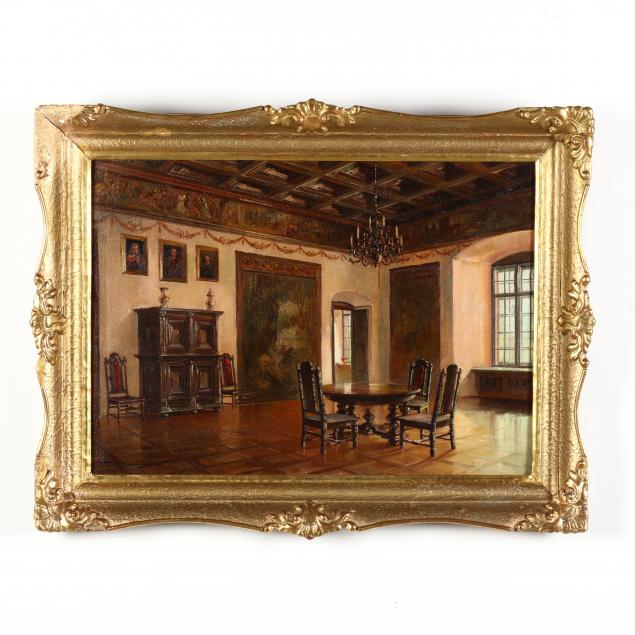 italian-school-early-20th-century-a-baroque-style-interior