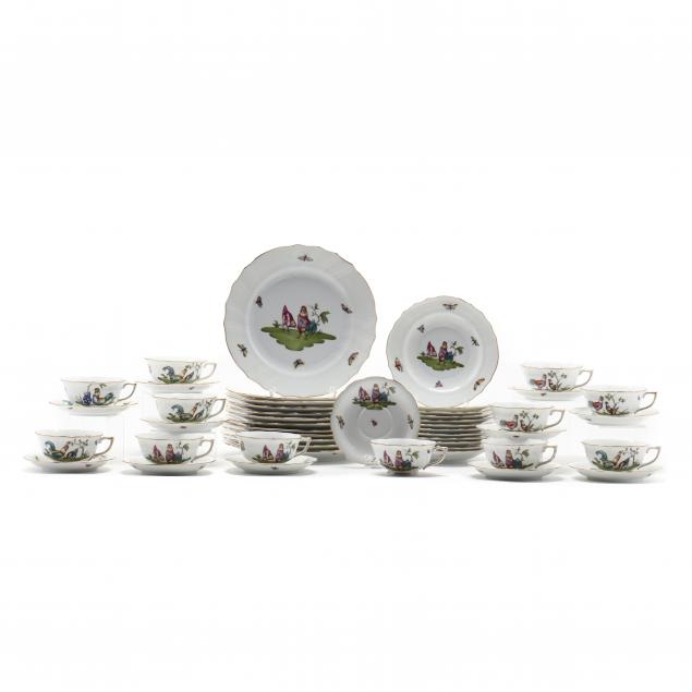 herend-porcelain-i-chanticleer-i-dinner-service-for-twelve