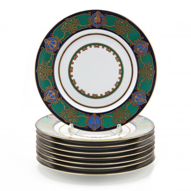 set-of-eight-hillwood-collection-mottahedeh-plates