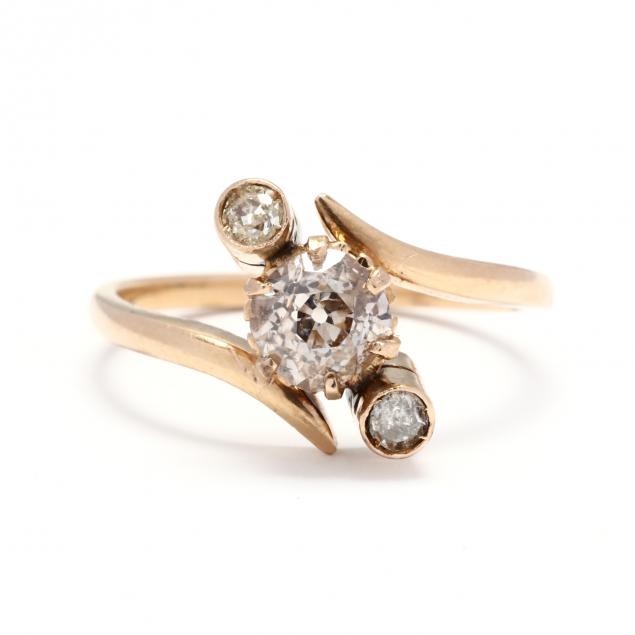 antique-gold-and-diamond-ring