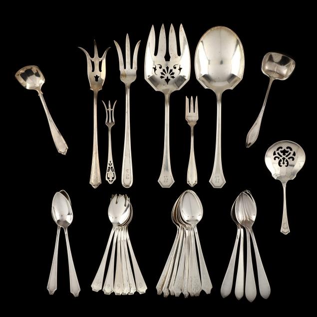 group-of-american-sterling-silver-flatware