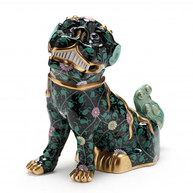 herend-porcelain-i-siang-noir-i-foo-dog