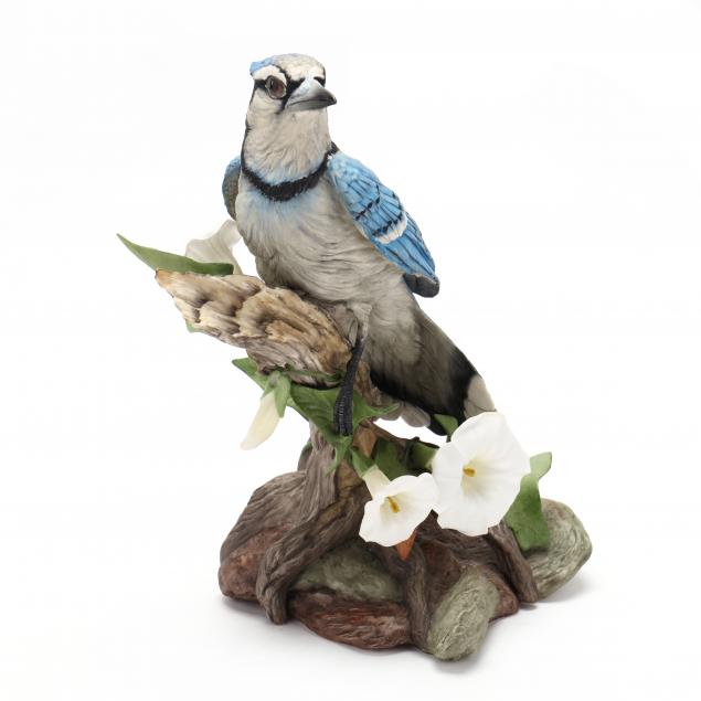 boehm-porcelain-blue-jay-limited-edition-number-85