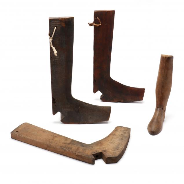 four-antique-shoe-forms