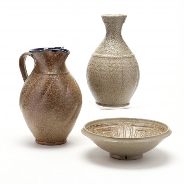nc-pottery-ben-owen-iii-salt-glazed-three-pieces