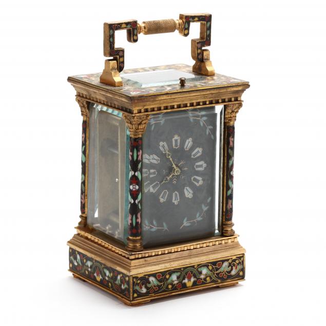 french-style-cloisonee-and-ormolu-carriage-clock