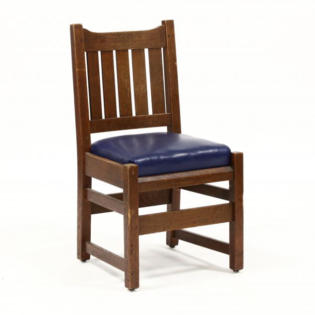 stickley-mission-oak-side-chair